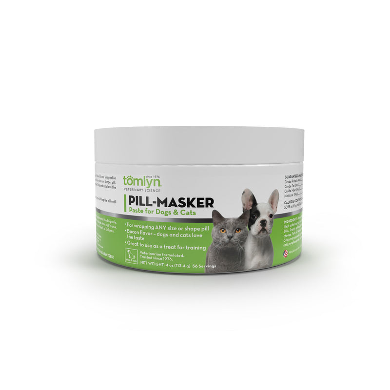 Front of Tomlyn Pill-Masker Bacon-Flavored Paste for Dogs and Cats, 4 oz.